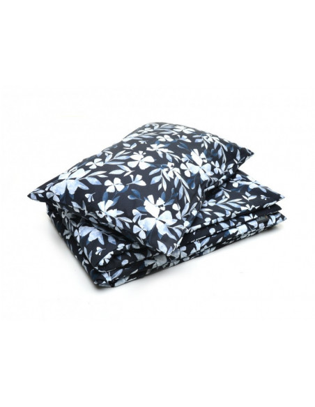 ZESTAW POSZEWEK BAWEŁNIANYCH blue flowers