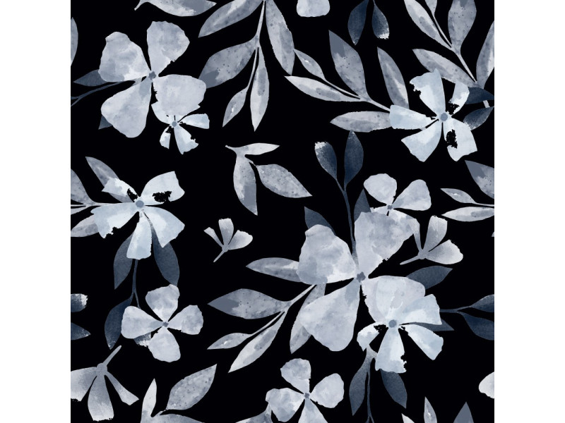 ZESTAW POSZEWEK BAWEŁNIANYCH blue flowers