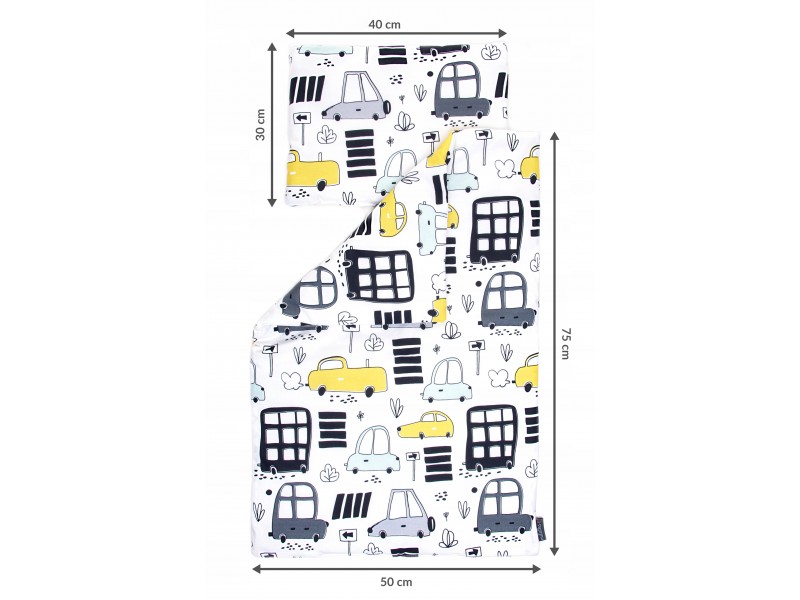 Pościel z wypełnieniem | Autka