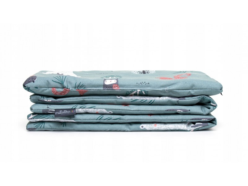 Pościel z wypełnieniem | Zielony las