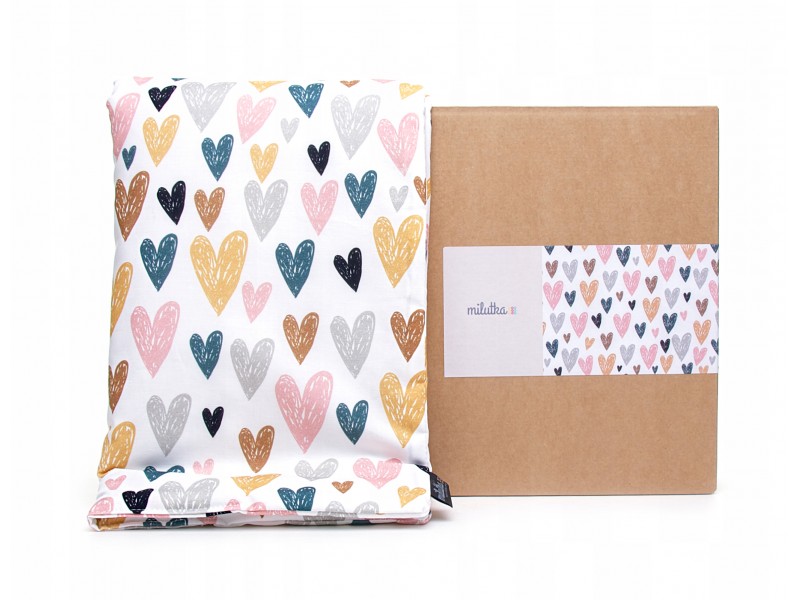 Pościel z wypełnieniem | Serduszka