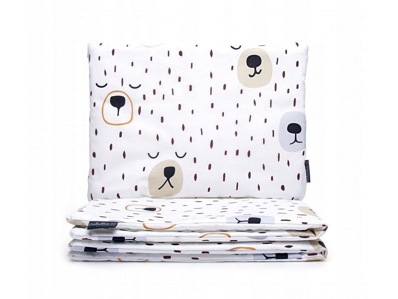 Pościel z wypełnieniem | Deszczowe misie