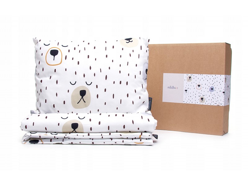 Pościel z wypełnieniem | Deszczowe misie