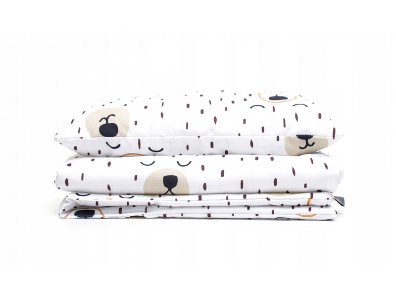 Pościel z wypełnieniem | Deszczowe misie