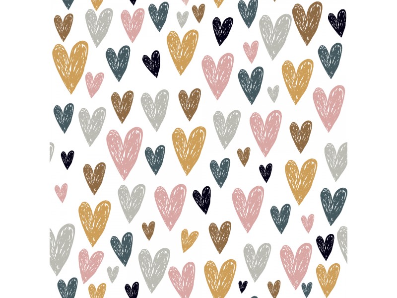 Kocyk 50cm x 75cm | Serduszka