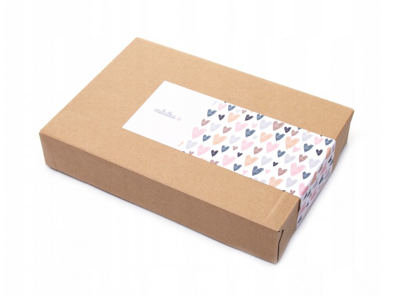 Rogal - bawełna | Serduszka